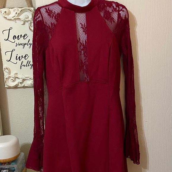 Free People berry size L VERY CUTE NWT - Picture 4 of 6